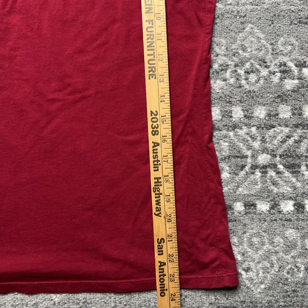 Vintage Ann Taylor Womens XL Red Sequin Trim Tank Top Camisole Y2K Holiday Glam - Picture 5 of 7
